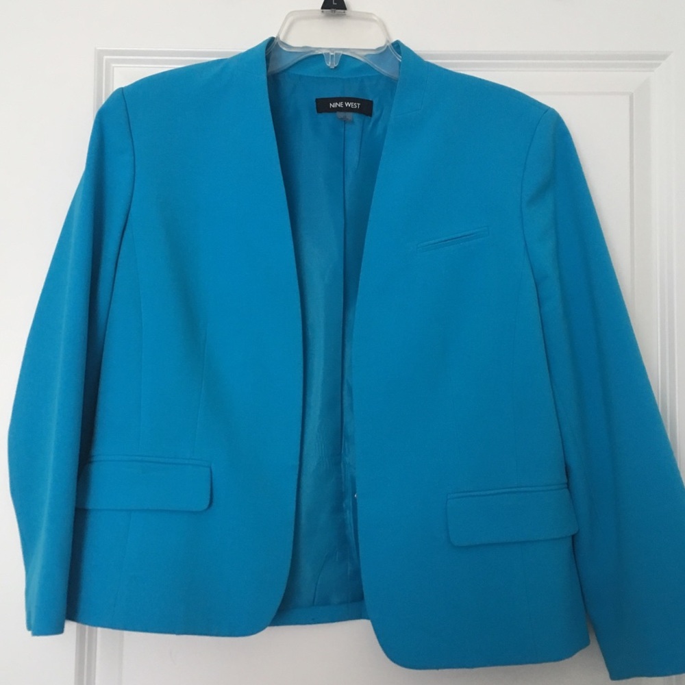 Turquoise/Blue Blazer